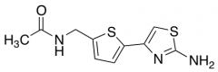 N-{[5-(2-Amino-1,3-thiazol-4-yl)thiophen-2-yl]methyl}acetamide