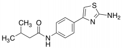 N-[4-(2-Amino-1,3-thiazol-4-yl)phenyl]-3-methylbutanamide