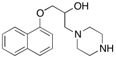 1-(Naphthalen-1-yloxy)-3-(piperazin-1-yl)propan-2-ol