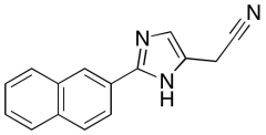 2-(2-Naphthalenyl)-1H-imidazole-5-acetonitrile