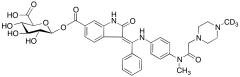 Nintedanib Demethyl-O-glucuronic Acid-d3