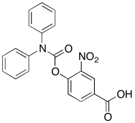 2-Nitro-4-carboxyphenyl N,N-Diphenylcarbamate