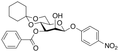 p-Nitrophenyl 3-O-Benzoyl-4,6-cyclohexylidene-&beta;-D-mannopyranoside