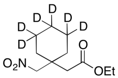 1-(Nitromethyl)cyclohexane-d6-acetic Acid Ethyl Ester