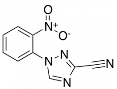 1-(2-nitrophenyl)-1H-1,2,4-triazole-3-carbonitrile