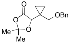 5-(1-(Hydroxymethyl)cyclopropyl)-2,2-dimethyl-1,3-dioxolan-4-one Benzyl Ester