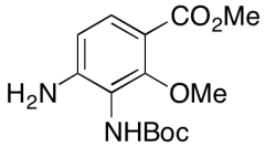 Methyl 4-Amino-3-((tert-butoxycarbonyl)amino)-2-methoxybenzoate