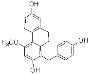 1-(4-羟苄基)-4-甲氧基-9,10-二氢菲-2,7-二醇对照品