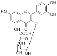 槲皮素-3-O-β-D-吡喃葡糖苷酸（槲皮素-3-葡萄糖醛酸苷）对照品