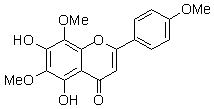 石吊兰甲素（5，7－二羟基－4′，6，8-三甲氧基黄酮）对照品