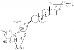 薯蓣皂苷（薯蓣皂甙;重楼皂苷III;重楼皂甙III）对照品